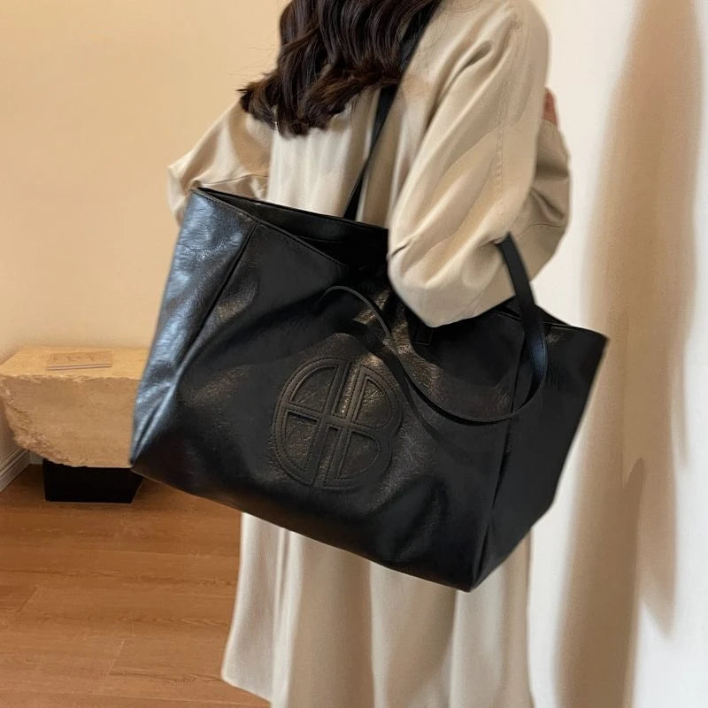 Luxury Vintage Tote Bag for Women,Large Capacity Commuter designer Shoulder Bags,Replicas of luxury Top-Handle Bag 2024 New