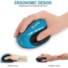 Ergonomic Vertical Mouse with 6 Buttons for Laptops Desktop - Image 4