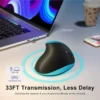 Ergonomic Vertical Mouse with 6 Buttons for Laptops Desktop - Image 6