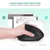 Vertical Mouse Ergonomic Adjusta Buttons for Laptop PC Computer Desktop - Image 11