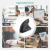 Vertical Mouse Ergonomic Adjusta Buttons for Laptop PC Computer Desktop - Image 5