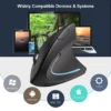 Vertical Mouse Ergonomic Adjusta Buttons for Laptop PC Computer Desktop - Image 17