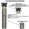 Cortapelos T9 Reparación de barba Afeitado de vello corporal - Image 2
