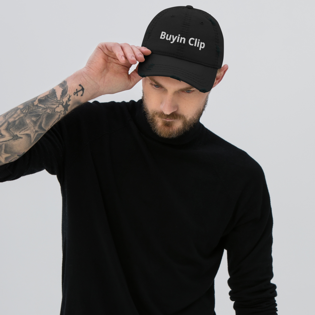 Gorra Dad Hat Buyin Clip