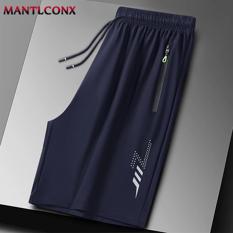Summer Men's Shorts Cool Sportswear Running Sport Shorts Casual Bottoms Gym Fitness Training Jogging Short Pants Men Black Gray - Image 12