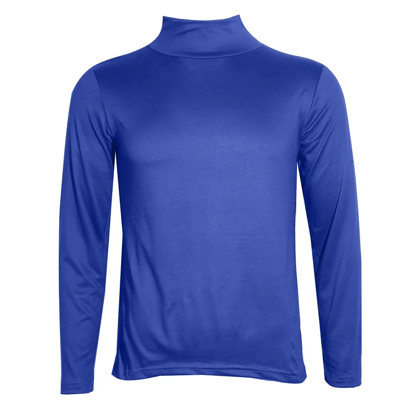 Thermal Underwear Tops Men Winter Clothes Thermal Shirt Autumn Men's Winter Tights High Neck Thin Slim Fit Long Sleeve T-shirt - Image 6