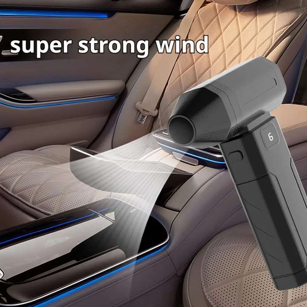 X8 Brushless Turbo Jet Fan Blower 150000RPM Powerful Electric Air Blower Vacuum Dust Cleaner Portable Dust Cleaner Violent Fan - Image 4