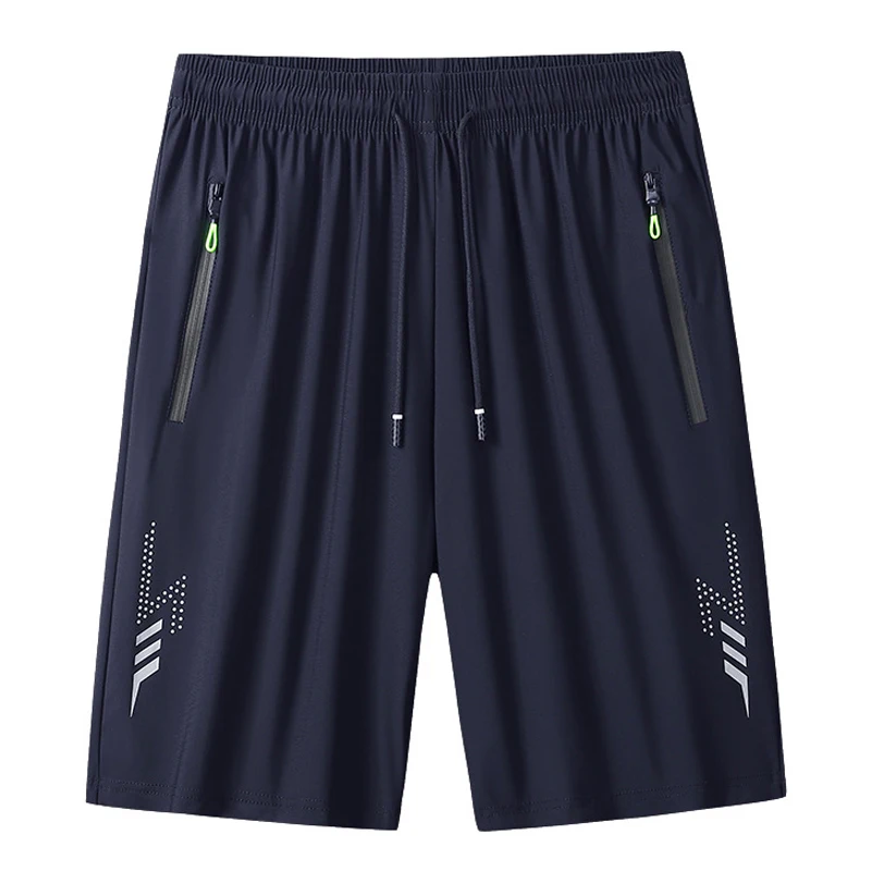 Summer Men's Shorts Cool Sportswear Running Sport Shorts Casual Bottoms Gym Fitness Training Jogging Short Pants Men Black Gray - Image 9